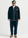 Vintage Walker Wide Jacket Indigo - BOOVOOM - BALAAN 5