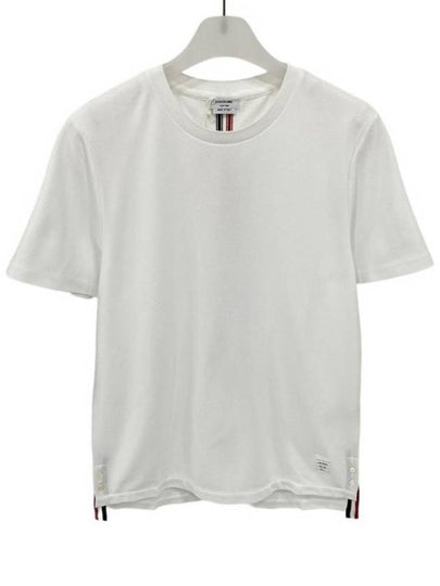 Baeksamseon Short Sleeve T Shirt MJS056A - THOM BROWNE - BALAAN 2