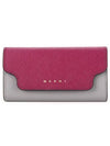 Saffiano Leather Key Holder Purple - MARNI - BALAAN 6