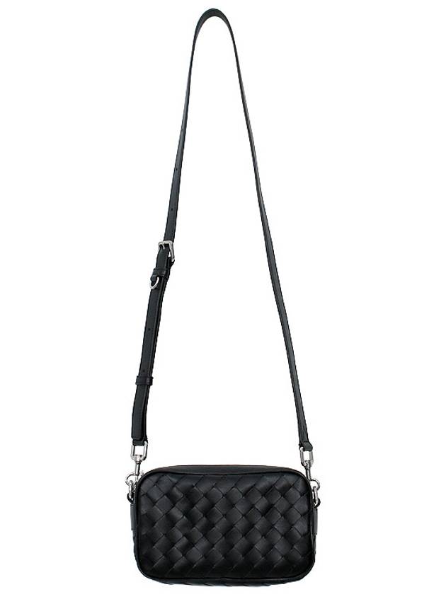 Intrecciato Camera Mini Cross Bag Black - BOTTEGA VENETA - BALAAN 4