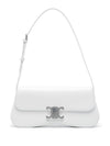 Medium Calfskin Shoulder Bag White - CELINE - BALAAN 1