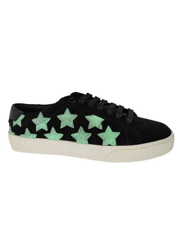 Classic Star Low Top Sneakers Green Black - SAINT LAURENT - BALAAN 1