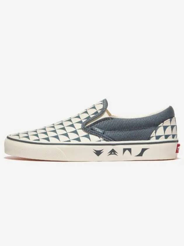 Shoes Sneakers Running Classic Slip On Checkerboard Blue Marshmallow MARSOW - VANS - BALAAN 1