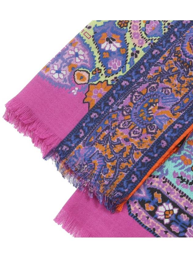 Muffler 1000745440650 Paisley Print Cashmere - ETRO - BALAAN 6