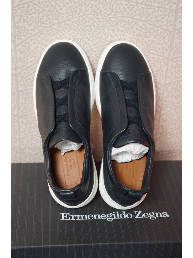 Zegna triple stitch navy EU 6 - ERMENEGILDO ZEGNA - BALAAN 9