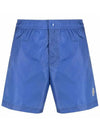 Logo Patch Swim Short Pants Blue 2C000 04 53326 719 - MONCLER - BALAAN 2