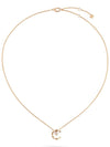 COCO CRUSH Necklace 18k Beige Gold Diamond J12102 - CHANEL - BALAAN 2