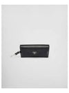 Saffiano Leather Glasses Case Black - PRADA - BALAAN 2