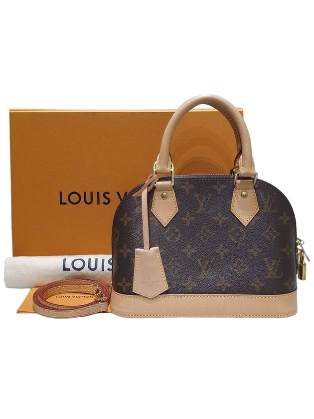 Women s M53152 Monogram Alma BB Tote Bag Strap Built in Chip - LOUIS VUITTON - BALAAN 12