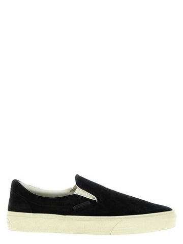 Sneakers J1368LCL123N3NW02 White Black - TOM FORD - BALAAN 1