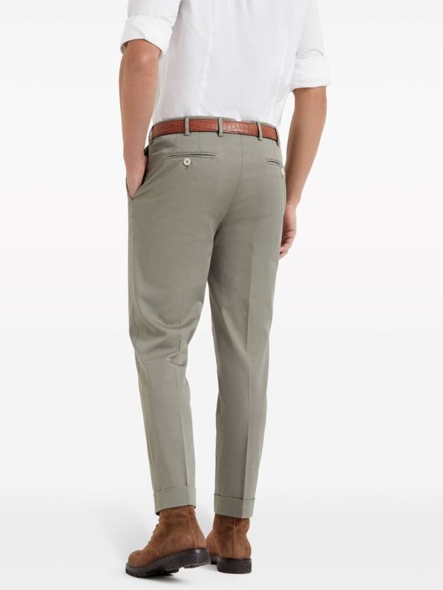 Brunello Cucinelli Trousers Green - BRUNELLO CUCINELLI - BALAAN 2