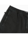 Men's Wappen Patch Straight Pants Black - STONE ISLAND - BALAAN 4