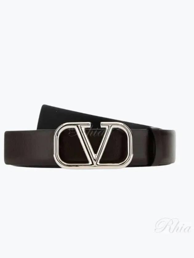 V Logo Signature Men s Belt Accessories T0Q90SNP NM8 - VALENTINO - BALAAN 1