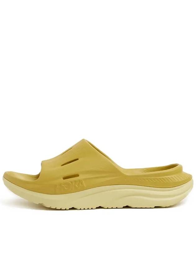 Ora Recovery Slide 3 Slippers Yellow - HOKA ONE ONE - BALAAN 2