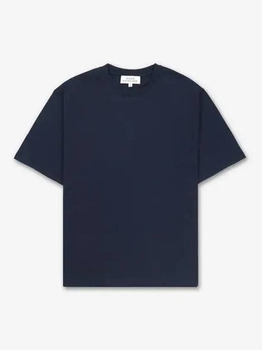 BRICS Branded Short Sleeve T Shirt Darkest Navy BRICSNM1326DARKESTNAVY - STUDIO NICHOLSON - BALAAN 1