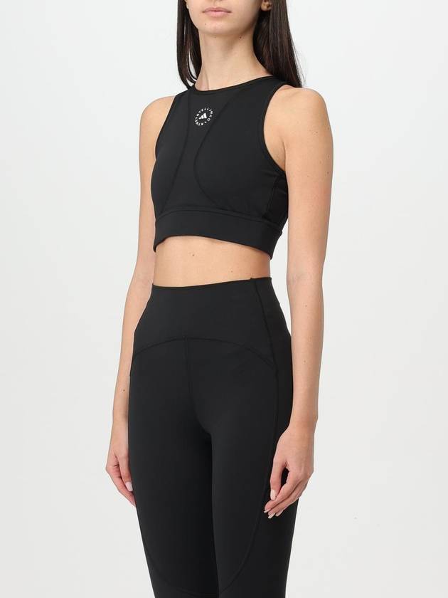 Women s By Stella McCartney True Strength Yoga Cropped Sleeveless Black - ADIDAS - BALAAN 5