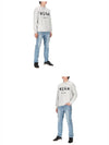 Milan Logo Sweatshirt Light Gray - MSGM - BALAAN.