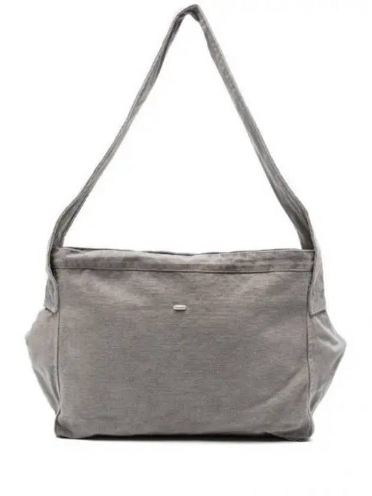 Ship Logo Patch Shoulder Bag Grey - OUR LEGACY - BALAAN 2