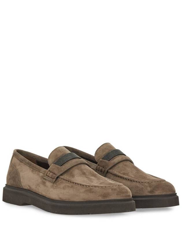 Brunello Cucinelli Suede "Penny" Loafer - BRUNELLO CUCINELLI - BALAAN 2