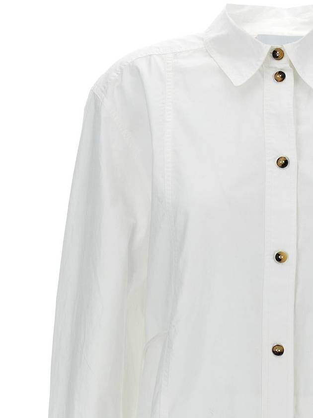 Ganni Lace-Up Shirt - GANNI - BALAAN 3