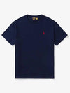 Pony Logo Classic Fit Short Sleeve T-Shirt Navy - POLO RALPH LAUREN - BALAAN 2