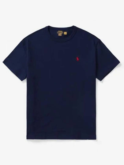 Pony Logo Classic Fit Short Sleeve T-Shirt Navy - POLO RALPH LAUREN - BALAAN 2