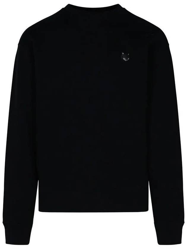 Bold Fox Head Cotton Sweatshirt Black - MAISON KITSUNE - BALAAN 2