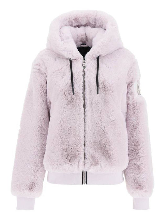 Portland Bunny Hooded Jacket Lilac Hint - MOOSE KNUCKLES - BALAAN 1