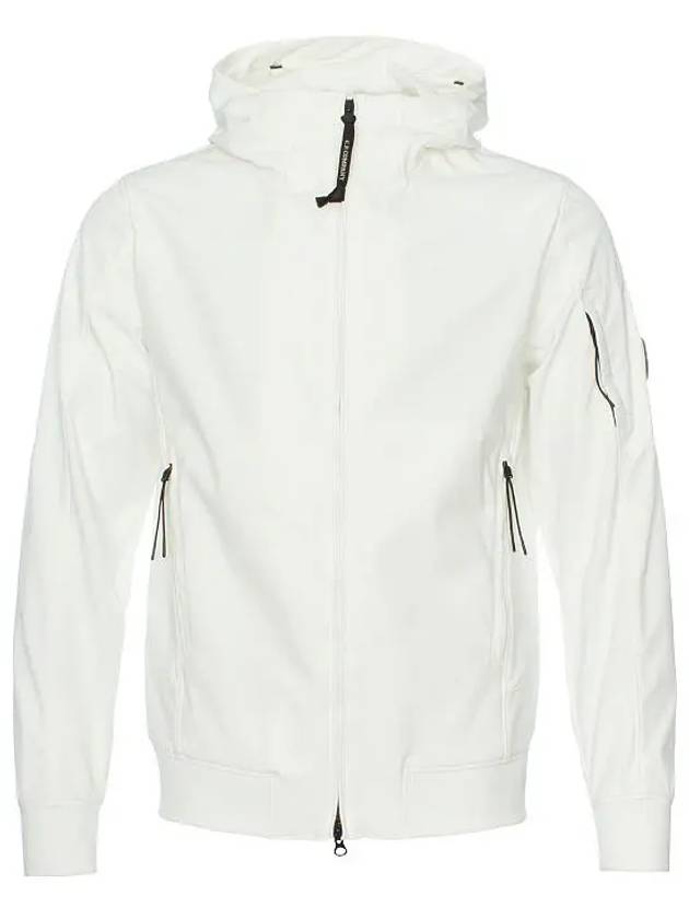 Shell R Hooded Jacket White - CP COMPANY - BALAAN 9