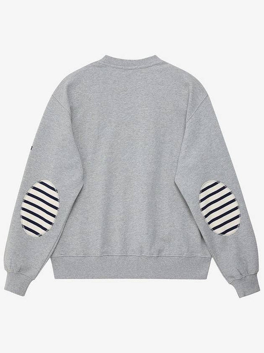 (Saint James) [24SS New] Bon Bon Elbow Patches (GRY) Melange Grey - SAINT JAMES - BALAAN 2