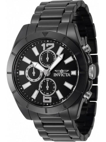 Invicta Ceramics Chronograph Quartz Black Dial Men's Watch 47333 - INVICTA - BALAAN 1