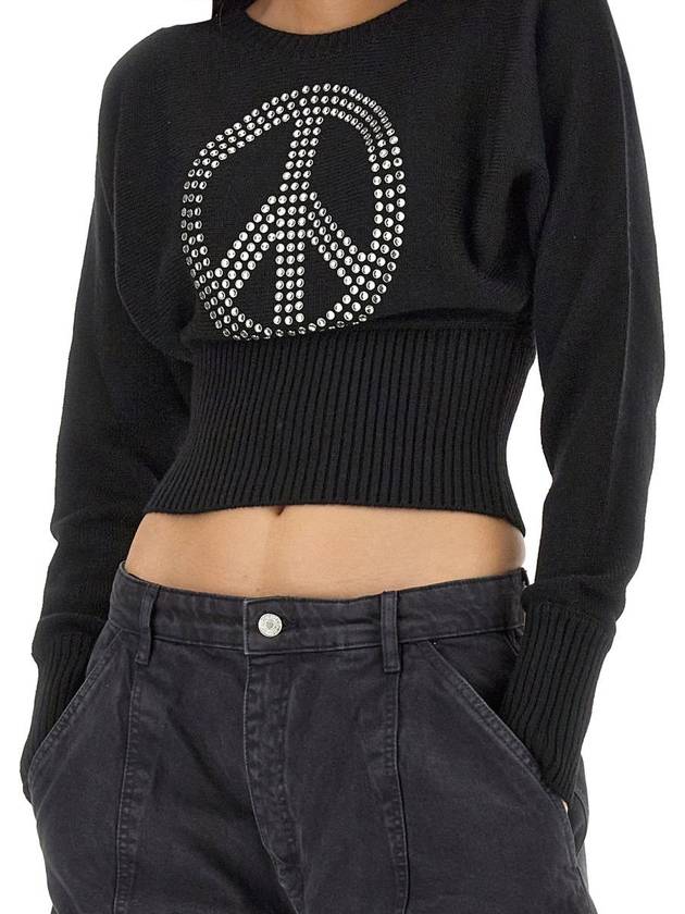 23 fw Peace Symbol Jersey 090982070555 B0040439767 - MOSCHINO - BALAAN 5