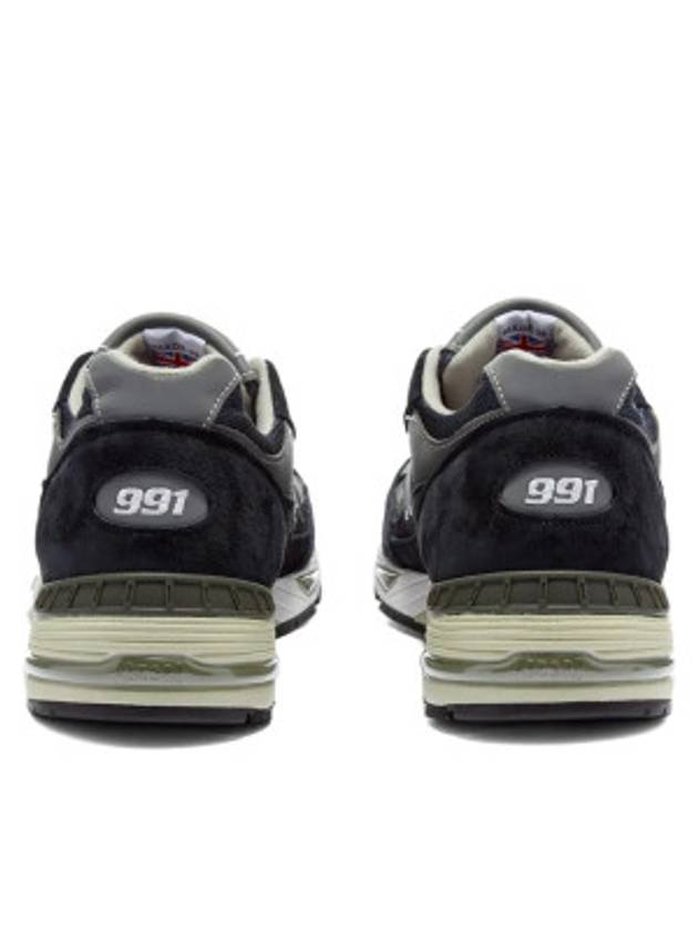 991 Suede Low Top Sneakers Navy - NEW BALANCE - BALAAN 4