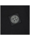 Logo Patch Cotton Short Sleeve T-Shirt Black - STONE ISLAND - BALAAN 4