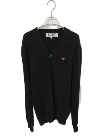 Mini Red Wappen Men s Cardigan AZ N080 051 1 - COMME DES GARCONS - BALAAN 1