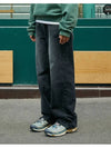 straight denim pants black - FLUKE - BALAAN 2