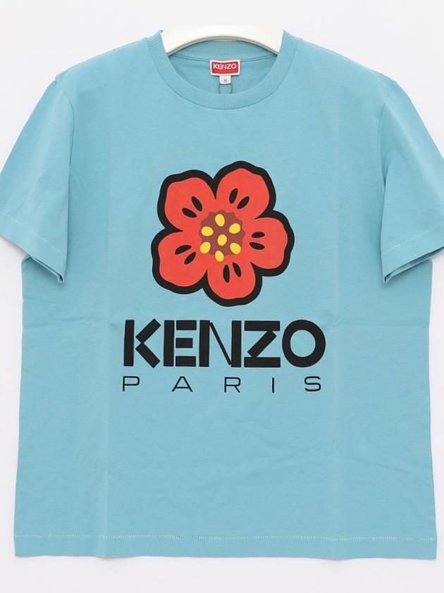 2TS039 4SO 69 Balk Flower T Shirt - KENZO - BALAAN 3