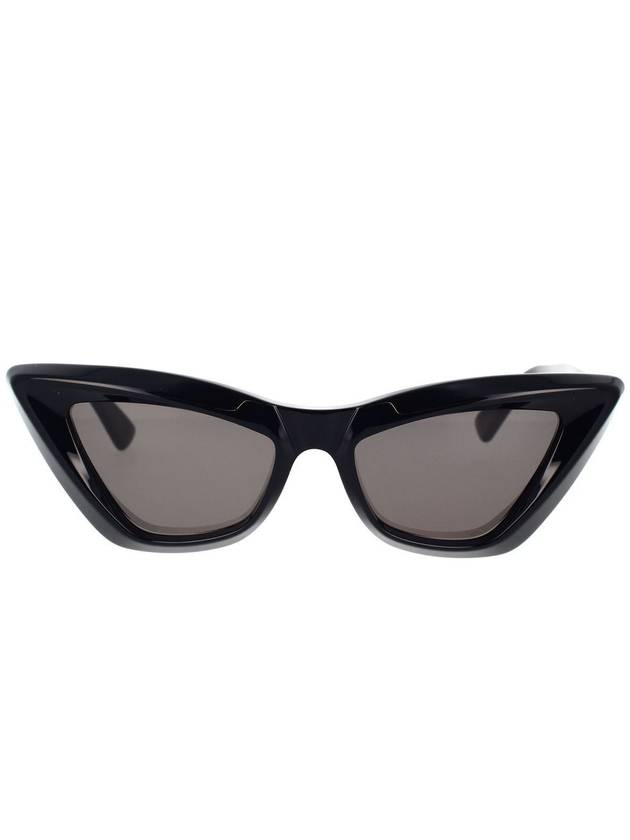 Eyewear BV1101S 001 Cat Eye Frame Sunglasses Black - BOTTEGA VENETA - BALAAN 2