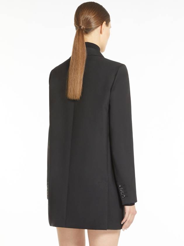 Luglio Virgin Wool Jacket Black - MAX MARA - BALAAN 4