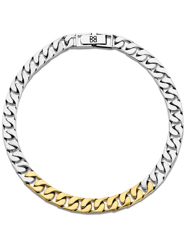 Unisex curve chain combination chain bracelet - BE/GINS - BALAAN 2