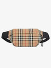 Medium Vintage Check Bonded Cotton Belt Bag Beige - BURBERRY - BALAAN 3