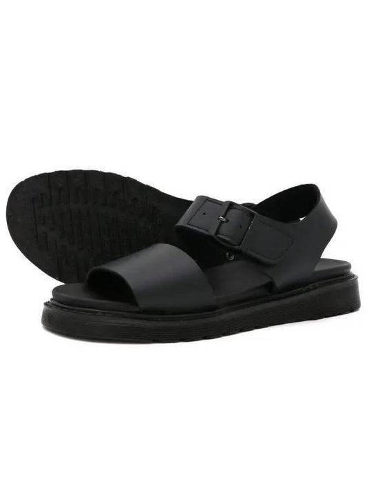 SPMA03PRT Unisex Height 4cm Strap Sandals Black - SUPENER - BALAAN 2