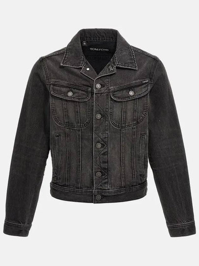 Denim Jacket Black - TOM FORD - BALAAN 2