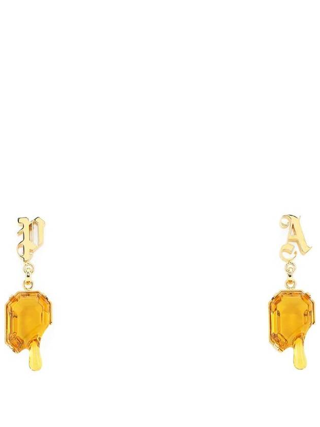 Golden metal earrings - PALM ANGELS - BALAAN 2