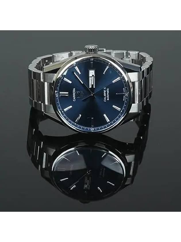 WAR201E BA0723 CARRERA Caliber5 Automatic Blue 41MM Day Date Men s Watch 2 - TAG HEUER - BALAAN 4