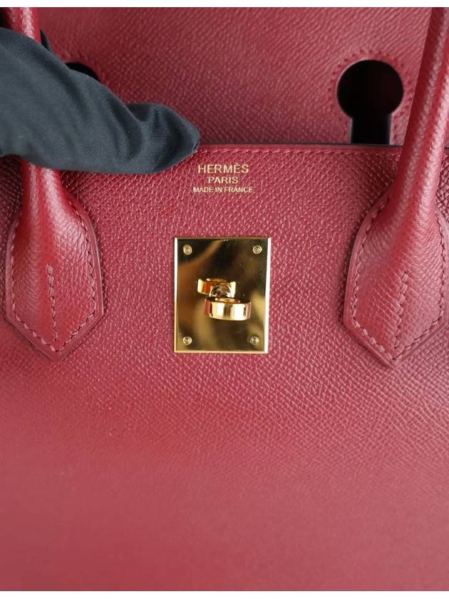 Rouge Grana Absong Birkin 30 Gold D - HERMES - BALAAN 3