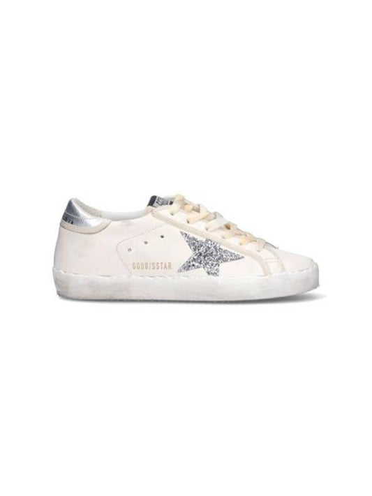 Superstar Silver Tab Low-Top Sneakers White - GOLDEN GOOSE - BALAAN 1