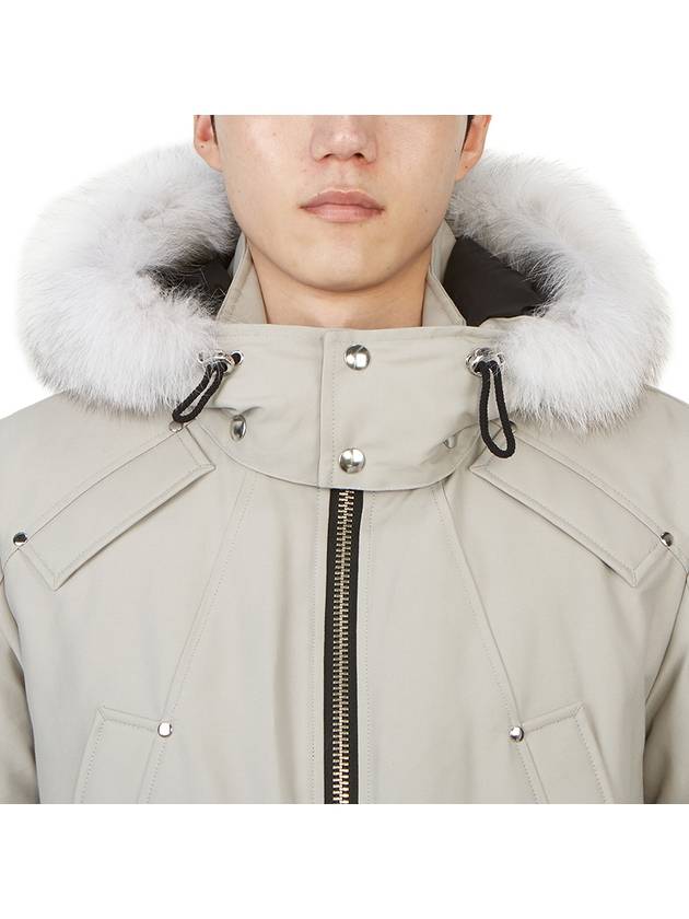 Ballistic Hooded Down Bomber Padding Grey - MOOSE KNUCKLES - BALAAN 10