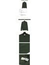 Full Rib Pure Wool Crewneck Knit Top Khaki - STONE ISLAND - BALAAN 3