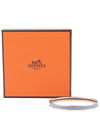 Uni Signature Bangle Bracelet Rose Gold - HERMES - BALAAN 3